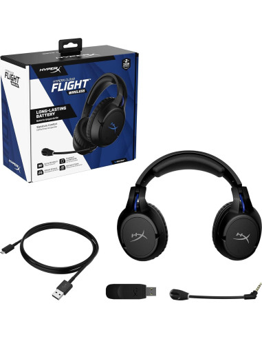 Auriculares Gaming Inalámbricos HyperX Cloud Flight PS5/PS4