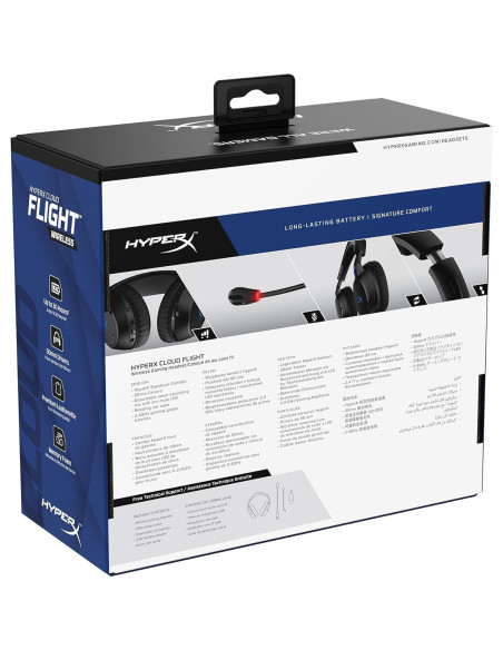 Auriculares Gaming Inalámbricos HyperX Cloud Flight PS5/PS4