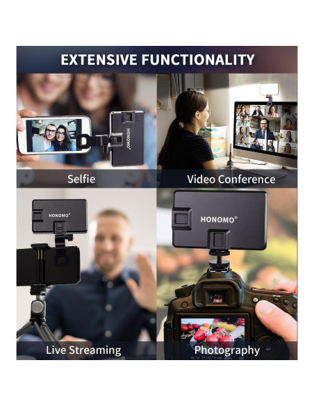 Kit de Iluminación LED Dúo HONOMO 120 y 192 LEDs Portátil