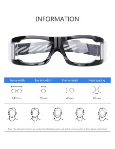 Gafas de Protección Deportiva SooGree con Lentes Anti-vaho 2