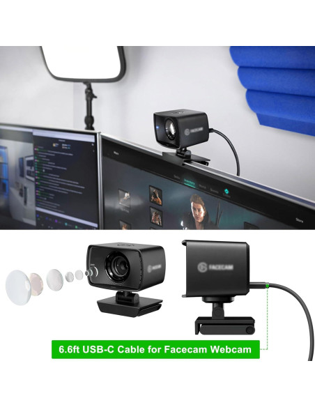 Cable USB C a USB 2m con Adaptador USB Femenino Elgato