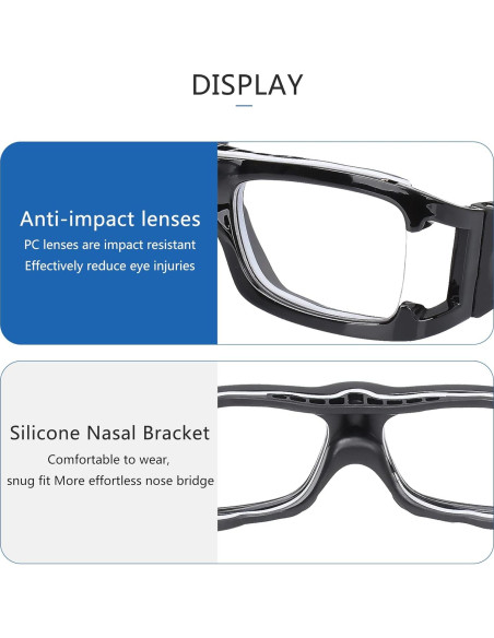 Gafas de Protección Deportiva SooGree con Lentes Anti-vaho