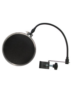 Filtro Antipop Microfono Audio2000'S AWS4072 Doble Capa 180mm