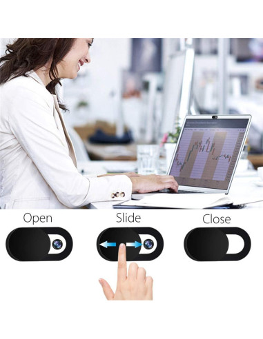 Cubierta de Webcam Ultra Delgada Ehhyson 6 PCS - Protección Privacidad