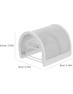 Filtro Pop DOITOOL Blanco para Micrófono de Mano - Cubierta de Viento 2