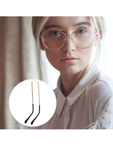 Brazos de Reemplazo para Gafas Hemobllo Dorado 14 cm