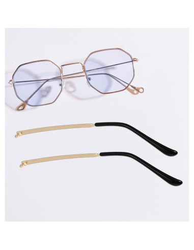 Brazos de Reemplazo para Gafas Hemobllo Dorado 14 cm