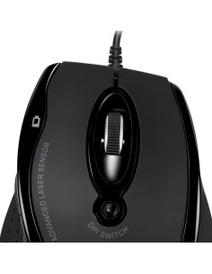 Ratón óptico ergonómico Adesso iMouse G2 USB DPI ajustable 2