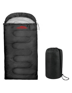 Saco de Dormir Impermeable Trail Maker 7511s 1 Persona Negro