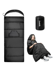 Saco de Dormir Cozivo Ajustable 3 Estaciones 220x82.5cm