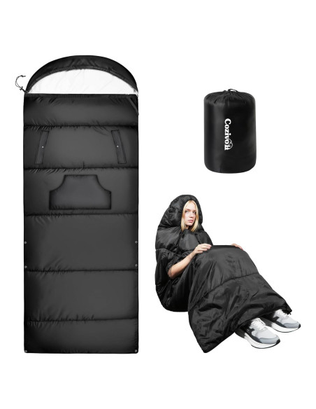 Saco de Dormir Cozivo Ajustable 3 Estaciones 220x82.5cm