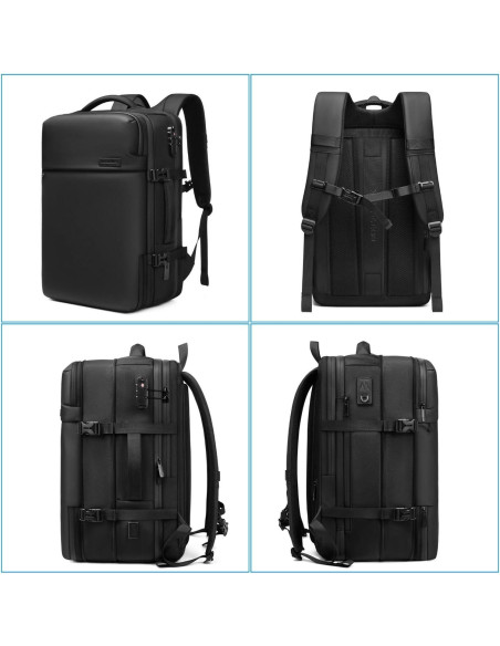 Mochila de Viaje Megaback 70L Expandible Impermeable con Bomba