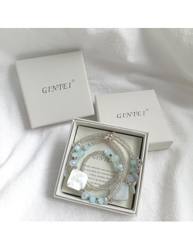 Cadena de Gafas Bead YN01 para Mujeres - Antideslizante Azul