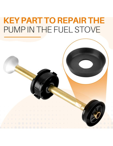 Junta de goma SUNJIKA para bomba de estufa Coleman - Kit de 6