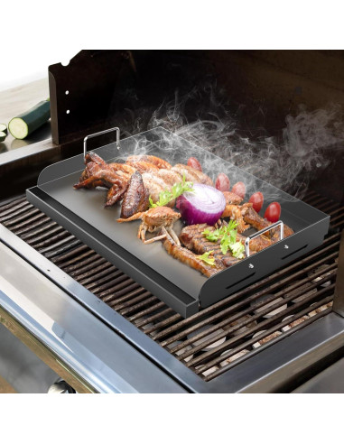 Plancha para Parrilla Barbqtime 43x33 cm Antiadherente