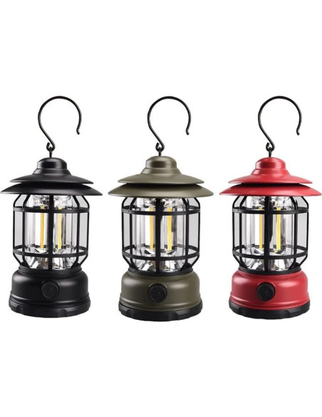 Linterna de Camping LED Bulbright Vintage Retro IP44