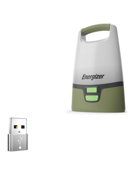 Adaptador BoxWave USB-A a C para Linterna Energizer Vision - Paquete de 5