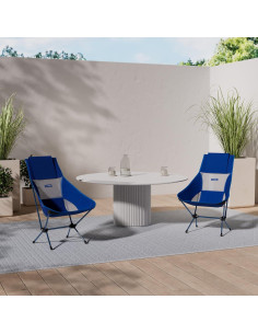 Silla de Camping Helinox Dos Ultraligera Plegable Azul 2