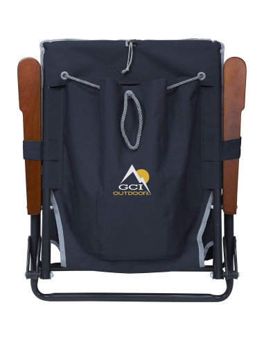Silla de Camping Plegable GCI Outdoor Mochilero Wilderness Azul