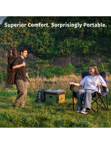 Silla de Camping Plegable EAST OAK CC02BU2 - Soporta 227 kg Silla de Camping Plegable EAST OAK CC02BU2 - Soporta 227 kg
