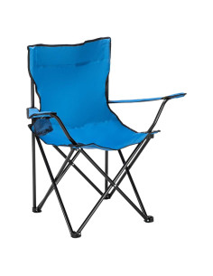 Silla de Camping Plegable Ochine 1.59 kg Soporta 104 kg Azul