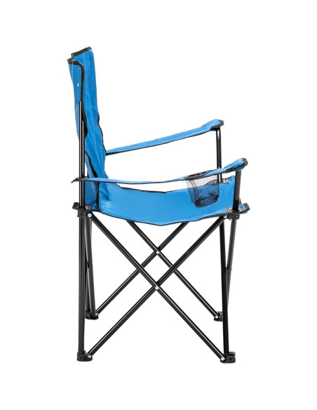 Silla de Camping Plegable Ochine 1.59 kg Soporta 104 kg Azul
