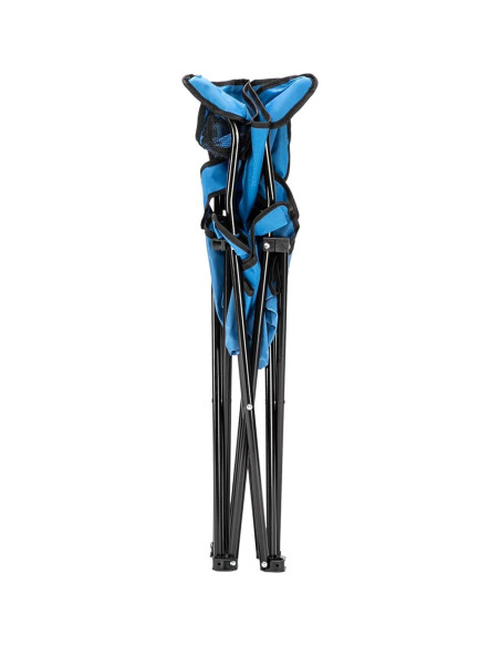 Silla de Camping Plegable Ochine 1.59 kg Soporta 104 kg Azul