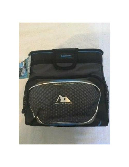 Enfriador portátil Arctic Zone sin cremallera 9 latas Azul