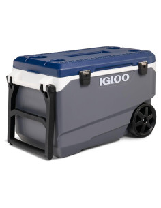 Cooler Igloo MaxCold 90Qt 5 Días con Ruedas y Tapa Acceso Rápido