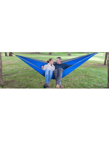 Hamaca de Camping Black Mountain Products Grande Azul 181kg