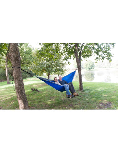 Hamaca de Camping Black Mountain Products Grande Azul 181kg
