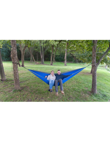 Hamaca de Camping Black Mountain Products Grande Azul 181kg
