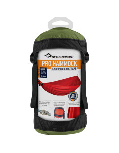 Juego de Hamaca Doble Sea to Summit Pro Oliva 400 lbs 2