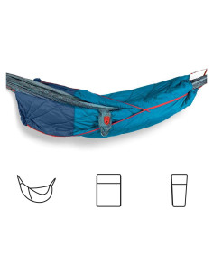 Colchoneta 3 en 1 Grand Trunk TQ-01 Azul 1.5x2m