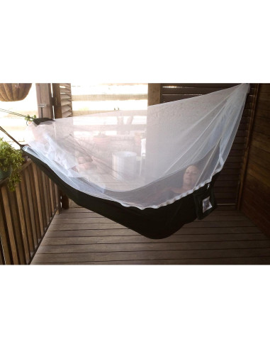 Hamaca Sin Mosquitos Hammock Bliss 300x150 cm Verde con Red