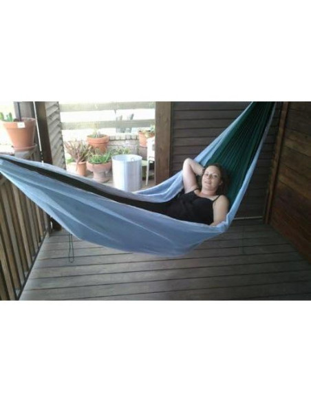 Hamaca Sin Mosquitos Hammock Bliss 300x150 cm Verde con Red Hamaca Sin Mosquitos Hammock Bliss 300x150 cm Verde con Red