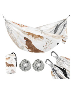 Hamaca de Camping Vigetue 149kg - Portátil, Doble, Lavable