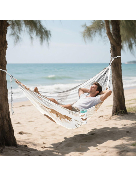 Hamaca de Camping Vigetue 149kg - Portátil, Doble, Lavable