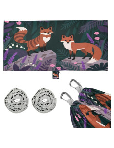 Hamaca de Camping Pnyoin Individual 290x138 cm 150 kg