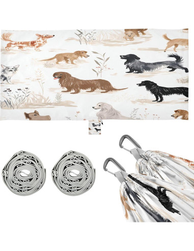 Hamaca de Camping Vigetue 149kg - Portátil, Doble, Lavable