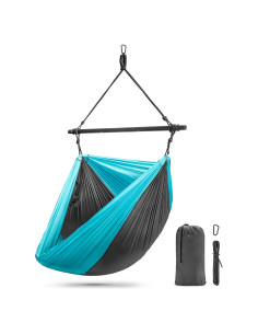 Silla Hamaca Colgante Sorbus Azul - Plegable y Liviana 227 kg