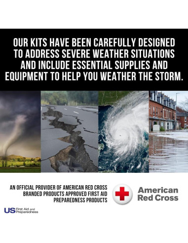 Kit de Primeros Auxilios Deluxe para Auto American Red Cross 138 Piezas