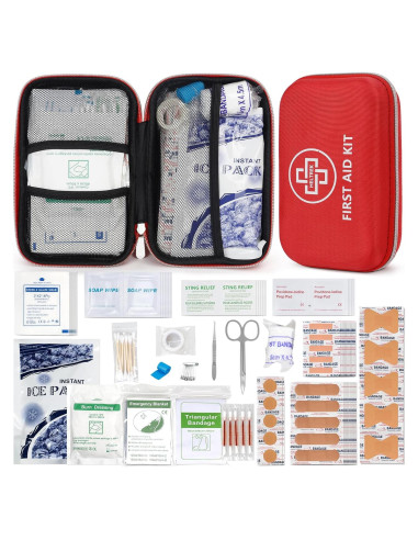 Kit de Primeros Auxilios Heltrek 298 Piezas Compacto 21x13 cm