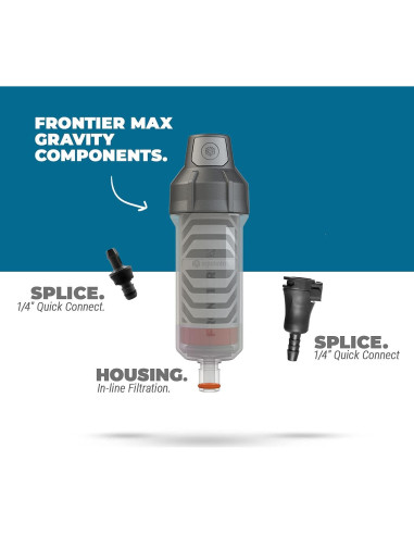 Filtro de Agua Aquamira Frontier Max GEAR AID 500 ml/min