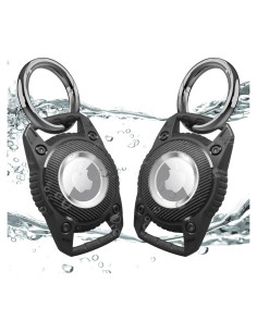 Funda Impermeable para AirTag Arojore IP68 - TPU Negro