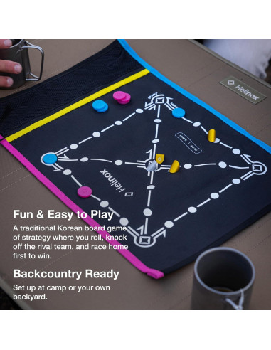 Juego de Mesa Portátil Helinox YutNori para 2-4 Jugadores