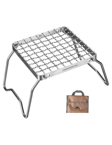 Parrilla de Camping Plegable Camping Moon VA-US-MS-1011 Acero Inoxidable