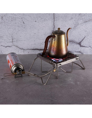 Parrilla de Camping Plegable Camping Moon VA-US-MS-1011 Acero Inoxidable