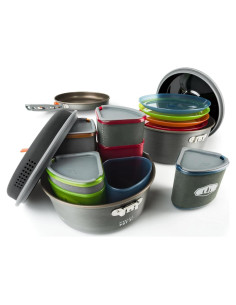 Juego de Utensilios de Cocina Cerámicos GSI Outdoors 4 Personas