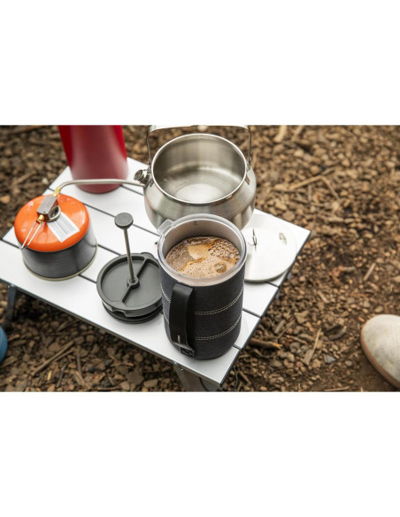 Hervidor de Acero Inoxidable GSI Outdoors 1 L - Camping y Exterior